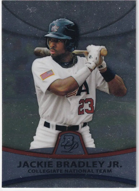 2010 TOPPS BOWMAN PRESTINE #PP-31 JACKIE BRADLEY JR- USA - Baseball Card Single