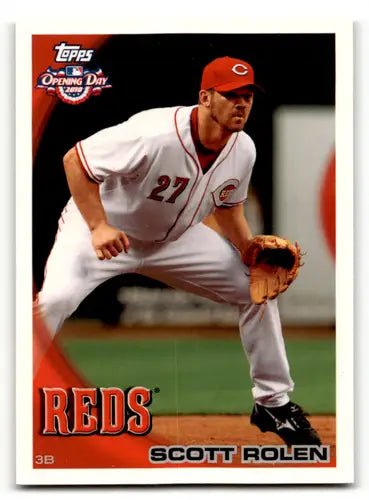 2010 Topps Opening Day #191 Scott Rolen EX/NM Reds ID:63535 - Baseball Card Single