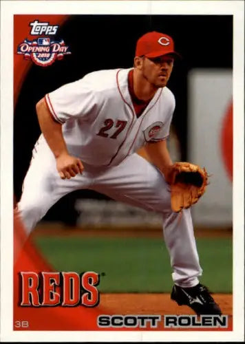 2010 Topps Opening Day #191 Scott Rolen NM Near Mint Reds ID:33617 - Baseball Card Single