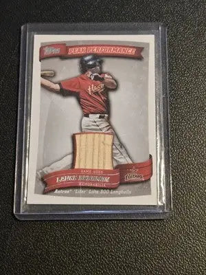 2010 Topps #PPR-LB Lance Berkman Peak Performance Relics - Baseball Card Single