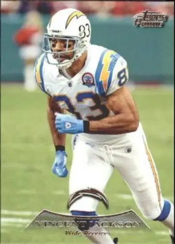 2010 Topps Prime #51 Vincent Jackson NM-MT Chargers ID:81438 - Football Card Single