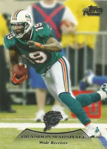 2010 Topps Prime #86 Brandon Marshall NM-MT Dolphins ID:81445 - Football Card Single