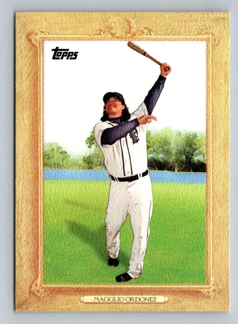 Magglio Ordonez baseball card featuring TR96 Turkey Red from Topps 2010 collection