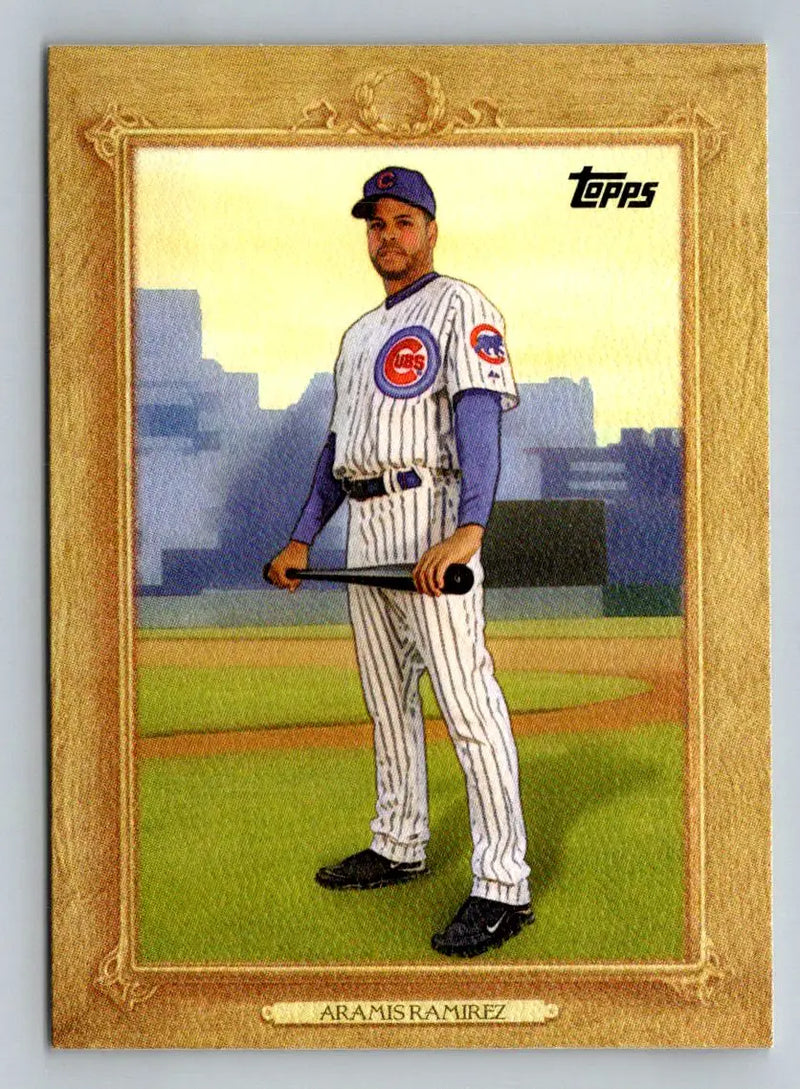 Aramis Ramirez Turkey Red card from 2010 Topps Update TR107 featuring the Chicago Cubs