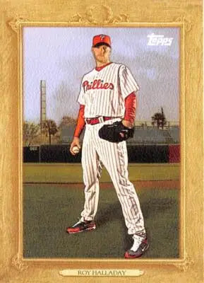 2010 Topps Update Turkey Red Roy Halladay baseball card Phillies TR123 NM-MT