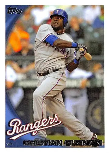 Cristian Guzman baseball card from Topps Update with original gloss, 2010 Topps Update #US-171