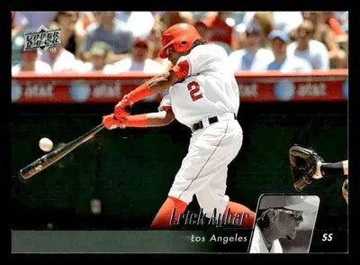 2010 Upper Deck #262 Erick Aybar - Baseball Card Single