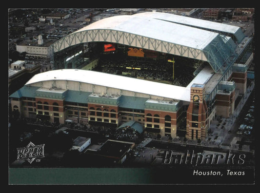 2010 Upper Deck #552 Houston Astros Minute Maid Park Stadium Card - Baseball Card Single