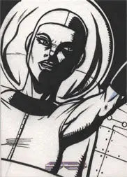 2011 5finity Galaxgals Eradication Rich Molinelli Sketch Card - Other