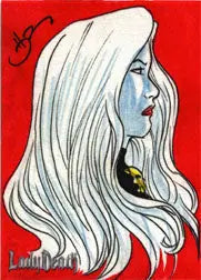2011 5finity Lady Death Sketch Card by Daniel HDR Ver. 4 - Non-Sports Card Single