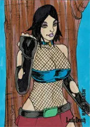 2011 5finity Revenant Retribution War Boo Sketch Card - Non-Sport Single