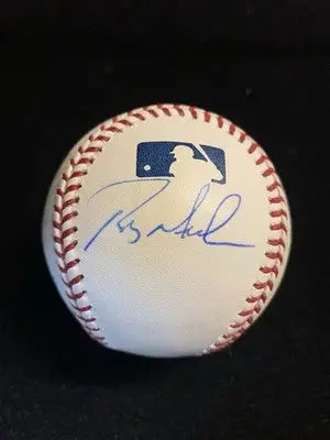Official Major League Baseball with blue ink autograph from Houston Astros Milo Hamilton and Henry Sosa