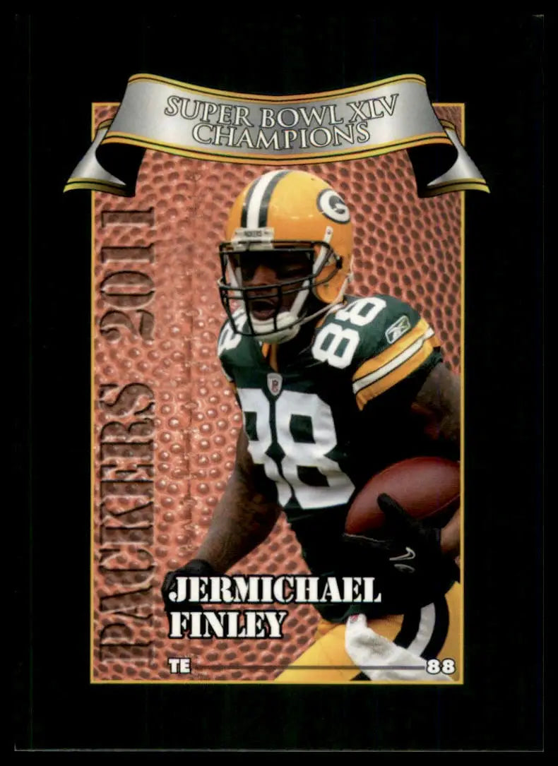 2011 Green Bay Packers Police Jermichael Finley 6 Green Bay Packers NM - Football Card Single
