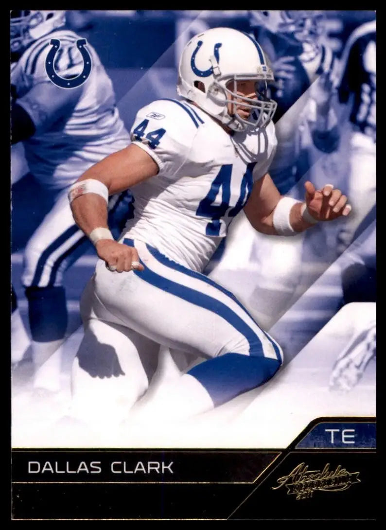 2011 Panini Absolute Memorabilia Dallas Clark #44 Indianapolis Colts Football - Football Card Single