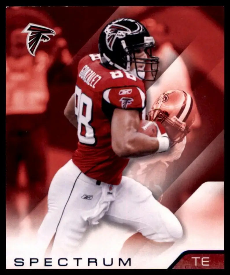 2011 Panini Absolute Memorabilia Tony Gonzalez #7 Spectrum Blue /100 Falcons NFL - Football Card Single