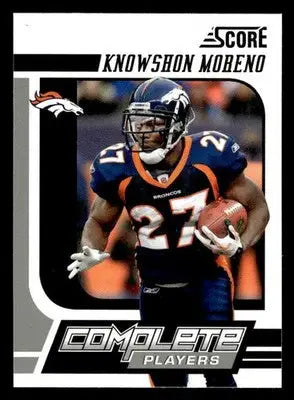 2011 Score #11 Knowshon Moreno Complete Players - Football Card Single