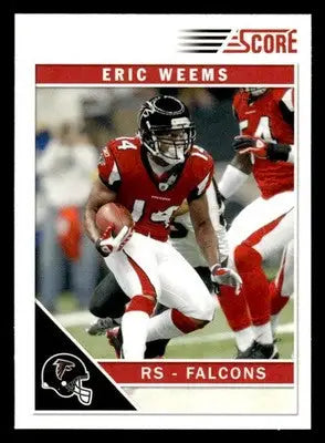 2011 Score #12 Eric Weems - Football Card Single