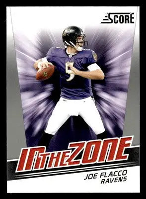 2011 Score #14 Joe Flacco In the Zone - Football Card Single