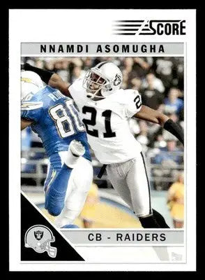 2011 Score #214 Nnamdi Asomugha - Football Card Single