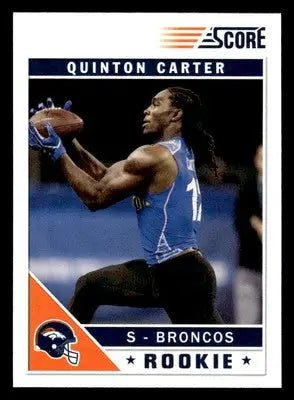 2011 Score #375 Quinton Carter - Football Card Single