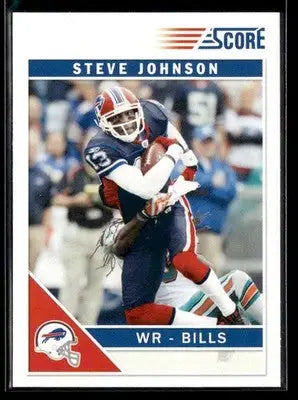 2011 Score #38 Steve Johnson - Football Card Single