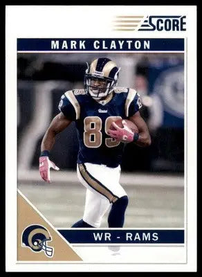 2011 Score Base Mark Clayton St Louis Rams 270 - Football Card Single