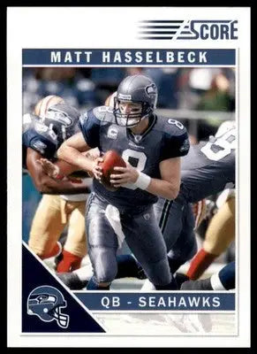 2011 Score Base Matt Hasselbeck Seattle Seahawks 262 - Football Card Single