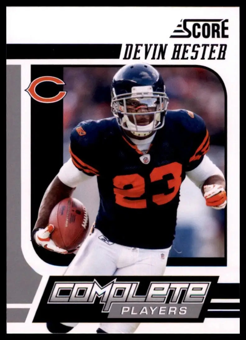 2011 Score - Complete Players Devin Hester #8