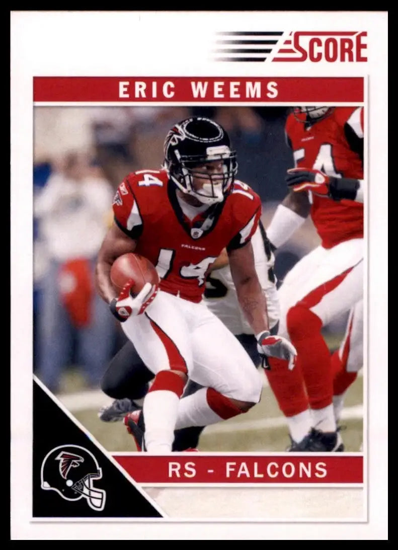 2011 Score - Eric Weems #12