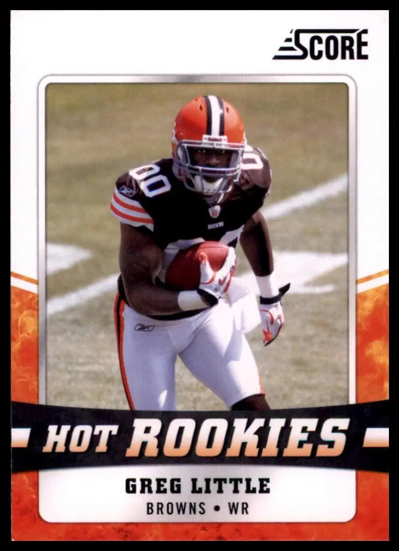 2011 Score - Hot Rookies Greg Little #12 (RC)
