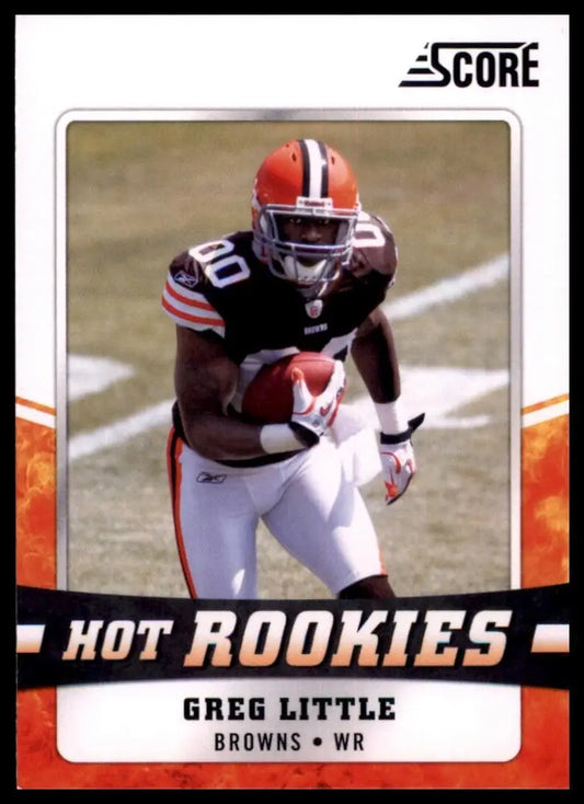 2011 Score - Hot Rookies Greg Little #12 (RC) - Football Card Single