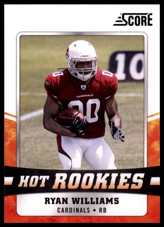 2011 Score - Hot Rookies Ryan Williams #24 (RC) - Football Card Single