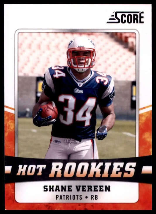 2011 Score - Hot Rookies Shane Vereen #25 (RC) - Football Card Single