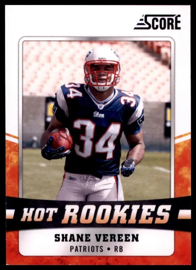 2011 Score - Hot Rookies Shane Vereen #25 (RC)