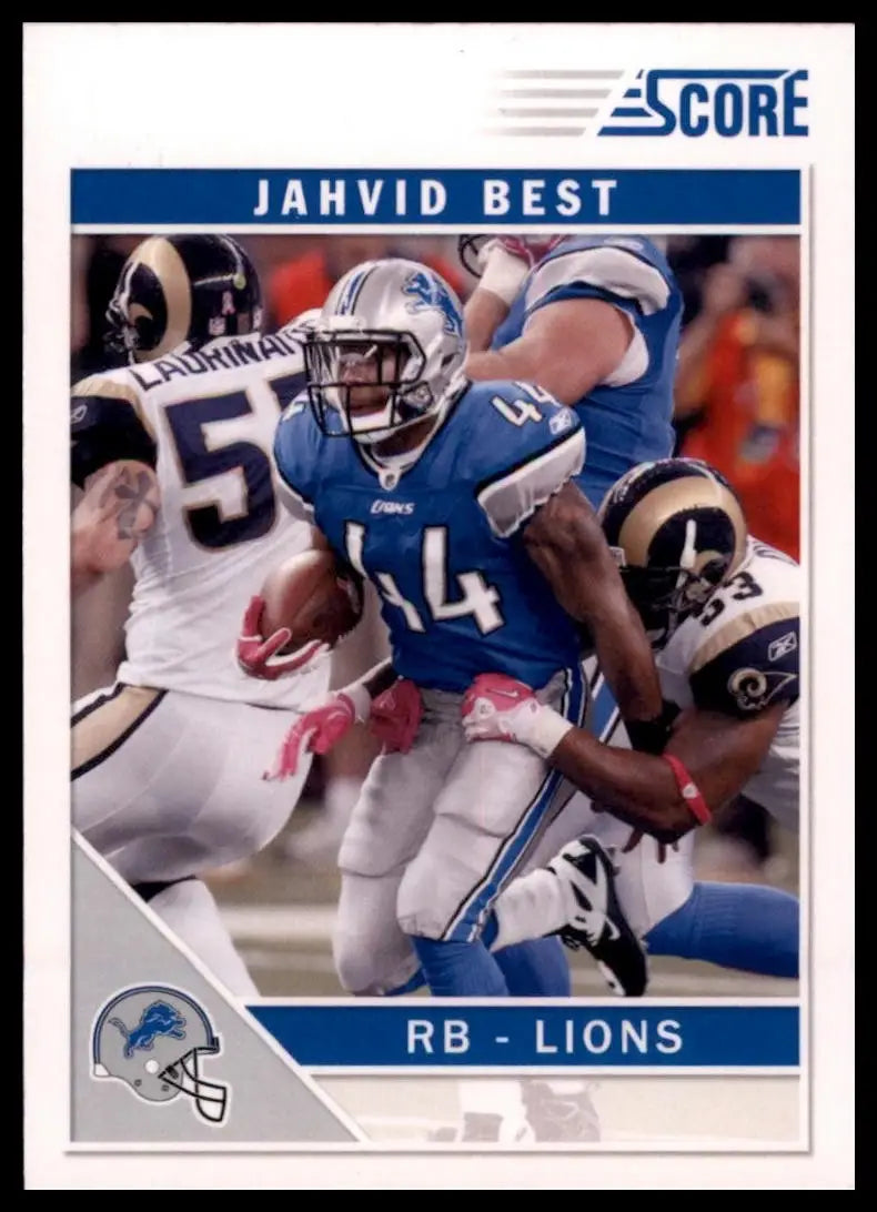 2011 Score - Jahvid Best #95 Glossy