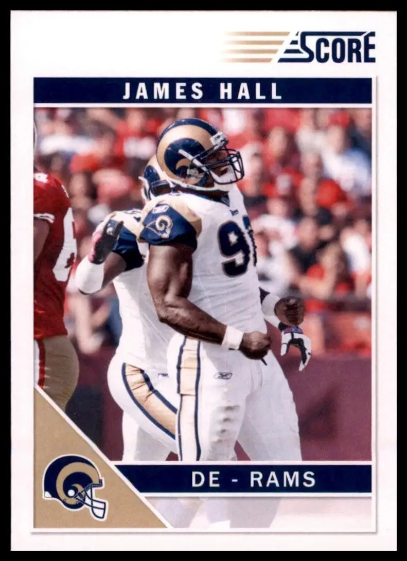 2011 Score - James Hall #268 - Football Card Single