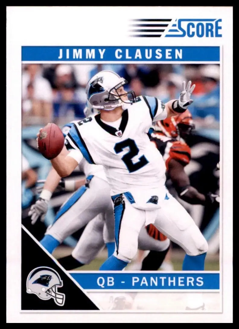 2011 Score - Jimmy Clausen #43