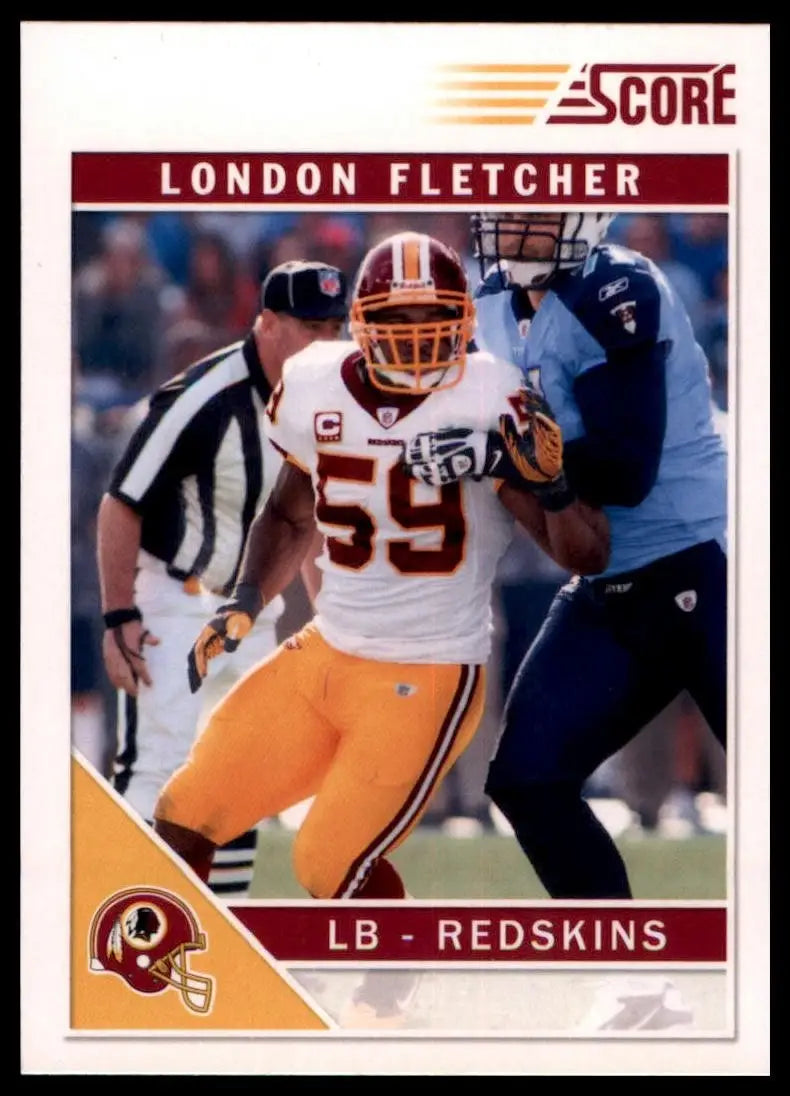 2011 Score - London Fletcher #299 Glossy