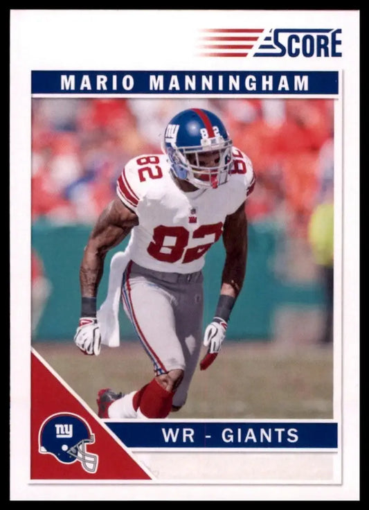 2011 Score - Mario Manningham #194 - Football Card Single
