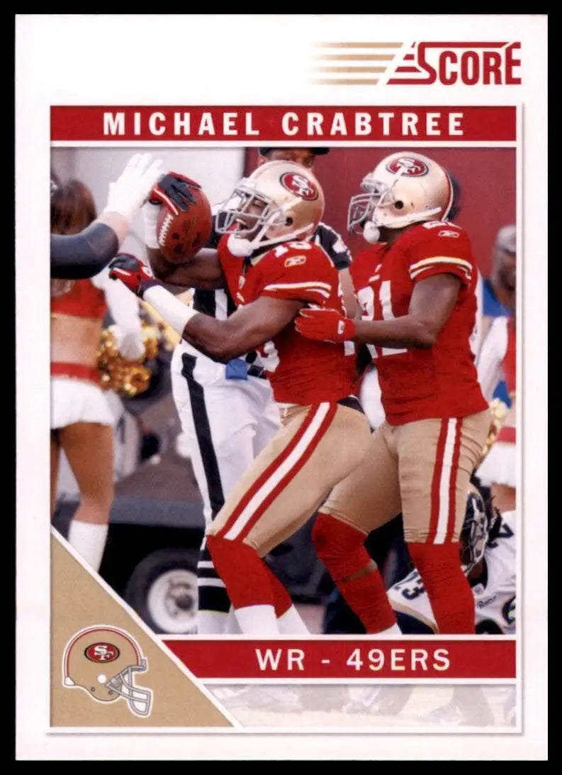 2011 Score - Michael Crabtree #250