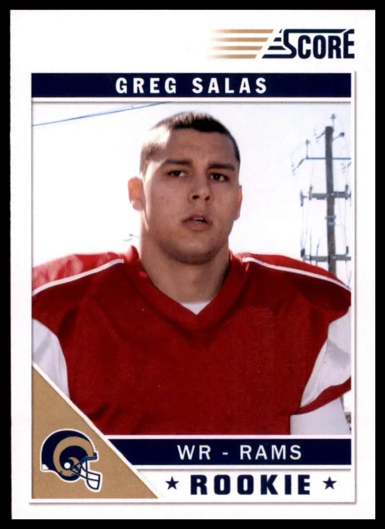 2011 Score - Rookie Greg Salas #339 (RC)