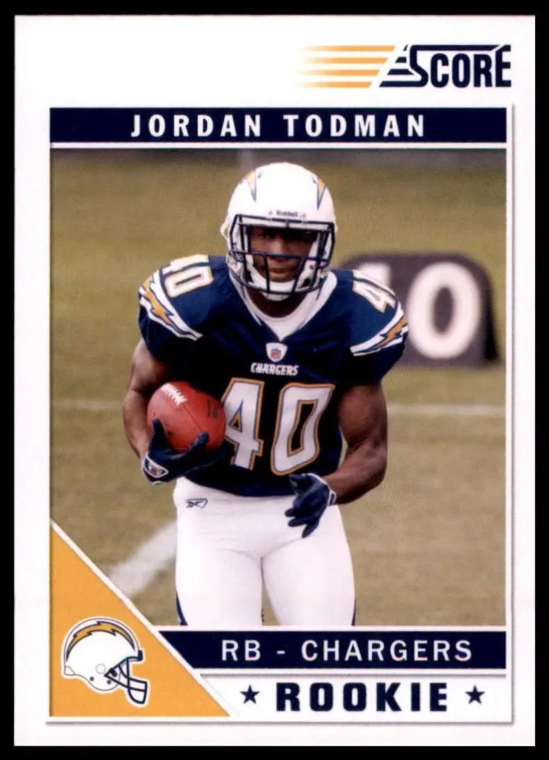 2011 Score - Rookie Jordan Todman #350 (RC)
