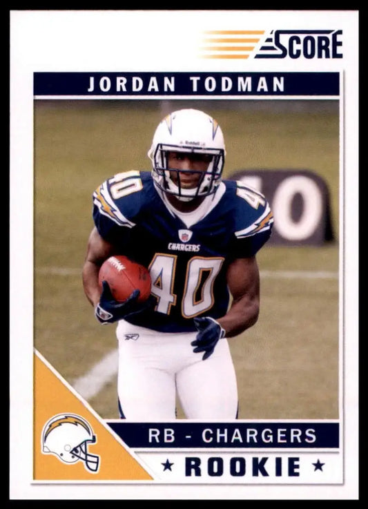 2011 Score - Rookie Jordan Todman #350 (RC) - Football Card Single
