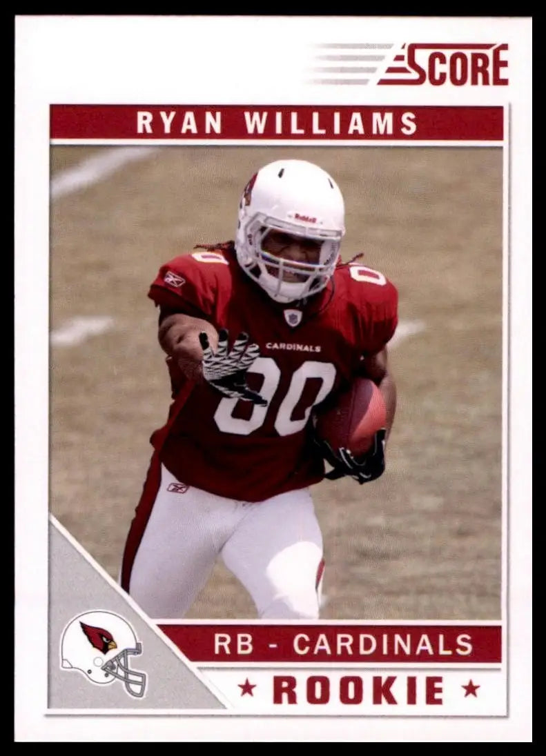 2011 Score - Rookie Ryan Williams #387 Ball in Left Arm (RC)
