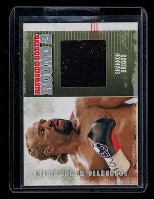 2011 Sport Kings Ringside Boxing Round 2 Shannon Briggs AV-29 Silver Version Mem