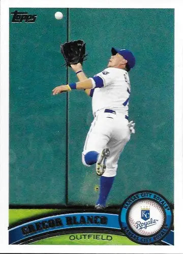 2011 Topps #101 Gregor Blanco NM-MT Royals ID:81425 - Baseball Card Single