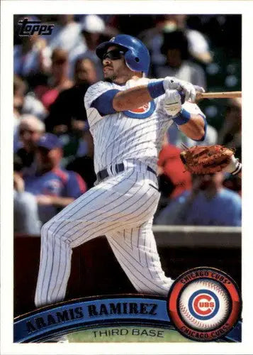 Original gloss Aramis Ramirez baseball card 2011 Topps NM-MT Cubs ID:72911