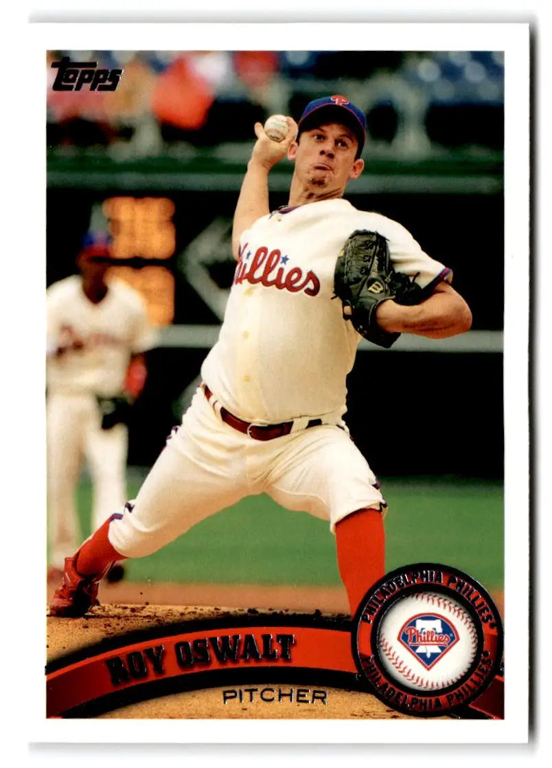 2011 Topps #174a Roy Oswalt - Baseball Card Single