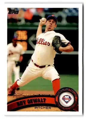 2011 Topps #174a Roy Oswalt - Baseball Card Single