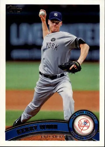 2011 Topps #189 Kerry Wood NM-MT Yankees ID:81427 - Baseball Card Single